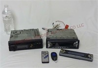 Kenwood KDC-77R & JVC KD-5580 Car Stereos