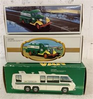 3 pcs- Hess Training Van, Hess First Toy Truck