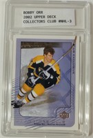 Bobby Orr 2002 Upper Deck Card