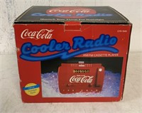 Coca Cola Cooler Radio AM/FM Cassette