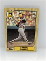 1987 Topps Barry Bonds Rookie #320