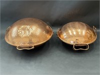 Tin-Lined Copper Cataplana Steamers