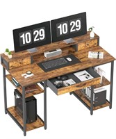 Treesland 47" Computer Desk with 3 Drawers