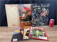 Book Art and Magazine Lot