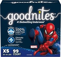 Goodnites Nighttime Bedwetting Underwear - 99ct
