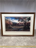 Terry Redlin signed and numbered print called