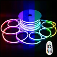 FORT 16.4FT LED RGB Neon Rope Lights  Dimmable