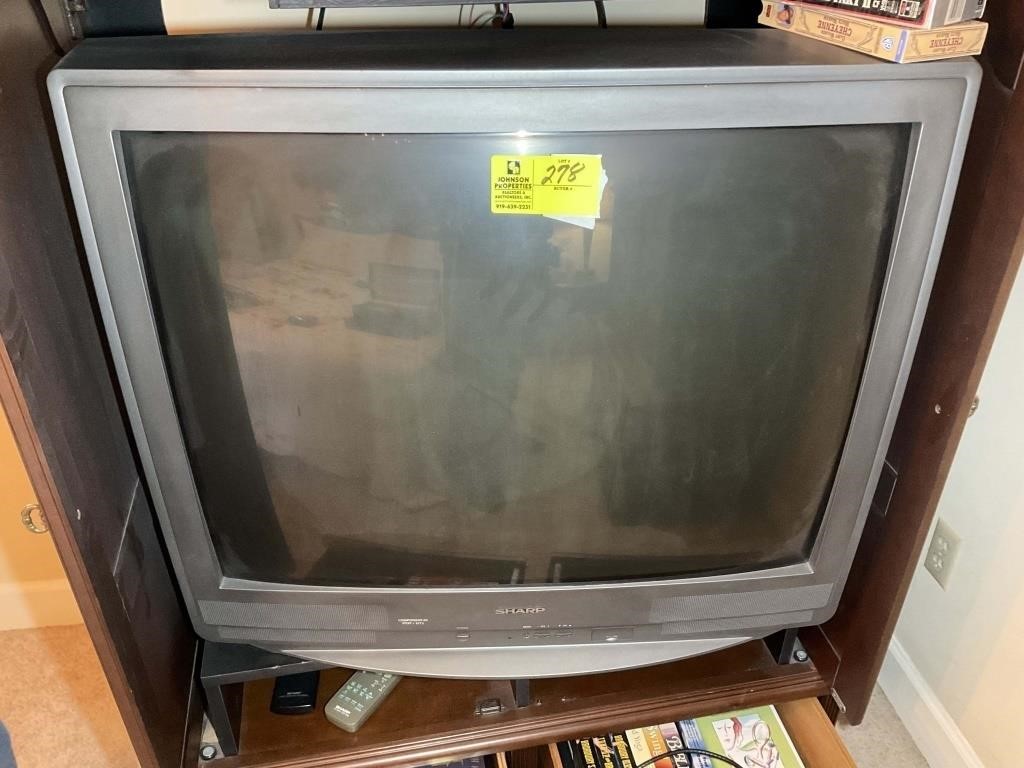 36 IN PICTURE TUBE TV SHARP