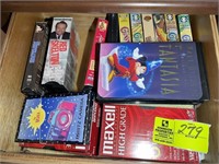 CONTENTS INCLUDING VHS TAPES