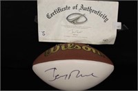 Jerry Rice signed Wilson Football with COA