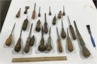 Lot of cobbler tools