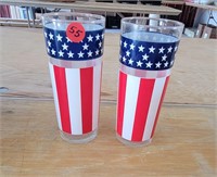 American Flag Glasses (2)