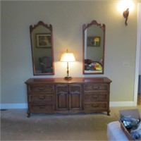 Permacraft French Dresser with 2 Mirrors