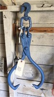 Large Skidding tongs, 1” diameter, 20” opening