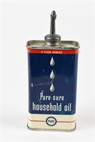 PURE OIL PURE-SURE HOUSEHOLD 4 OZ. HANDY OILER