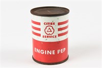 CITIES SERVICE ENGINE PEP OIL 4 OZ. CAN - FULL