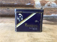 Marquis Exclusive Brand Tobacco Tin