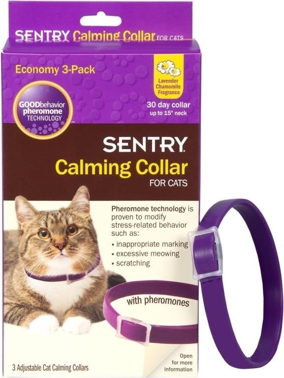 SENTRY CALMING COLLAR FOR CATS