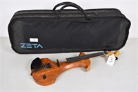 Zeta electric violin, SV41223, w/hard case, no bow