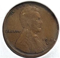 1915-S Lincoln Cent XF