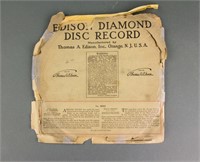 US Original Thomas A Edison Record No. 80302