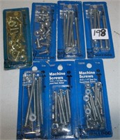 7 New Packages of Machine Screws