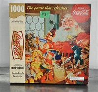 Springbok Coke Santa puzzle