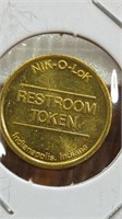 Restroom token