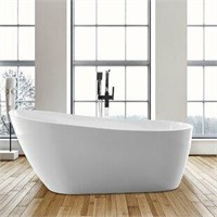 55" X 28" Freestanding Soaking Bathtub Va6522-s