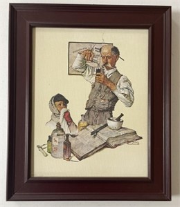 Norman Rockwell Serigraph