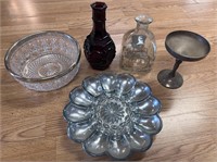 5 PCS mixed glass lot