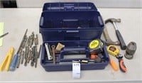 Assorted Tools & Tool Box Lot