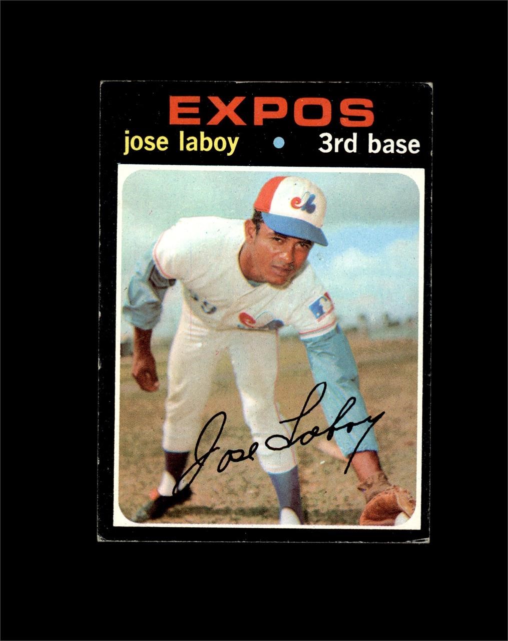 1971 Topps #132 Jose Laboy EX to EX-MT+