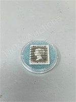 1840 penny black stamp - good condition