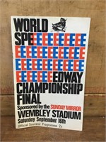 1967 Wembley World Championship Final Program