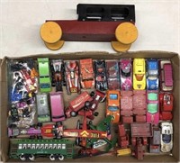 Matchbox & other vehicle’s, Wooden car