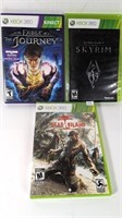 GUC Group of XBOX 360 Classic Games (x3)