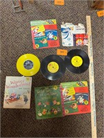 Lot of Vintage Childrens Records