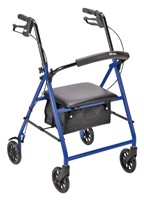 $260 4-Wheel Folding Rollator with Seat