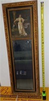 Repro mirror with picture