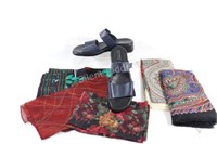 Ladies Stonefly Sandals & Assortment of Scarf's