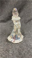 Vintage Fenton Bride Figurine. Iridescent Hand