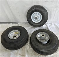 Three mixed match small tires