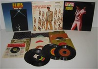 (3) Vintage LP record albums including Elvis,