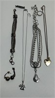 Necklaces, Bracelet, Earrings, Ring ++