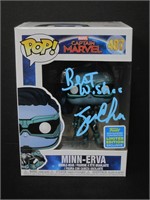 Gemma Chan signed Funko Pop COA