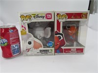 2 figurines Funko Pop, Disney