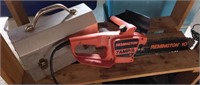 Remington 7Amp/A Chain Saw & Lunch Box