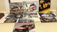 NASCAR drivers placards Harvick, Kenneth, Sadler,