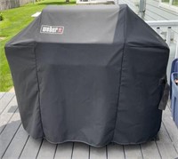 Weber propane grill with cover